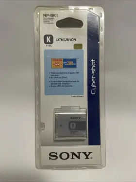 Np-bk1 Sony Genuine Li-ion Camera Unopened