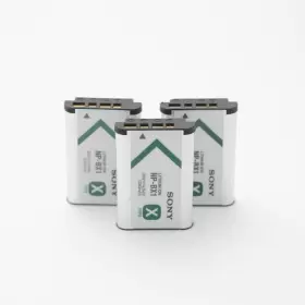 Dsc-rx100 Sony Np-bx1 Lot Of 3 Genuine Batteries For Cyber-shot Rx100 Bx1