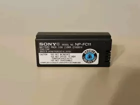 Np-fc11 Sony Genuine Battery 3.6v 2.8wh For Cybershot Digital Camera