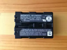Np-fm500h Sony Genuine Li-ion Camera Battery