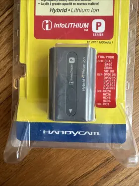 Np-fp71 Sony Handycam Rechargable Battery Pack New Sealed P Series Authentic Oem #2