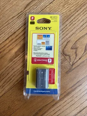 Np-fp71 Sony Handycam Rechargable Battery Pack New Sealed P Series Authentic Oem