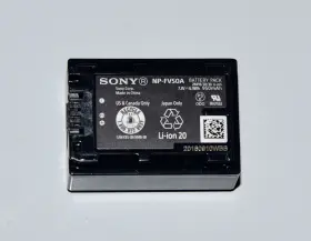 Np-fv50a Sony Rechargeable Battery Pack For Handycam V Series Genuine Oem #2