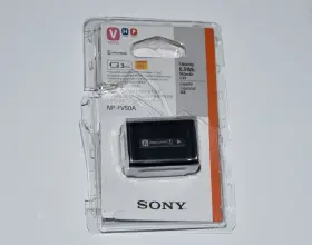 Np-fv50a Sony Rechargeable Battery Pack For Handycam V Series Genuine Oem