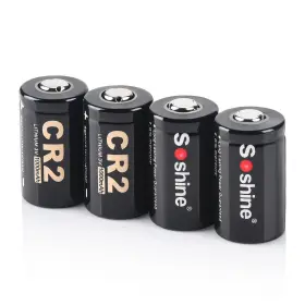 Soshine 756593934887 Cr2 3v Lithium Battery 1000mah Ul Certified Non-rechargeable Range Finder Bat