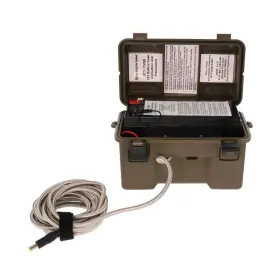 Stealth Cam 804066824880 12v Battery Box Kit - Portable Compact Waterproof Sealed #2