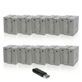 Stealth Cam Ko-cr1 K2749 360 Max Cartridge Lithium Battery 10-pack With Card Reader
