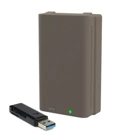 Stealth Cam Ko-cr1 K2750 Fieldmax Lithium Battery Cartridge 2-pack With Card Reader Bundle