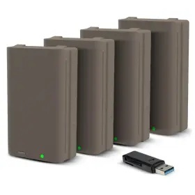 Stealth Cam Ko-cr1 K2751 Fieldmax Lithium Battery Cartridge 4-pack With Card Reader Bundle
