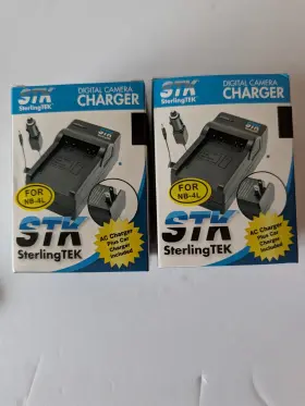 Nb-4l Sterling Publications Dh04 Nb4l 0057 Qty 2 Stk Battery Charger For Canon