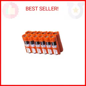 12aaorg Storacell Aa Battery Storage Caddy By Orange Holds 12 Batteries Not Included