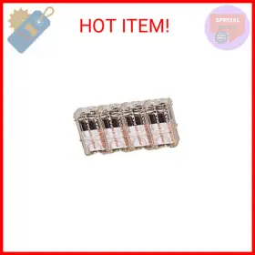 Sl9vcc Storacell By Powerpax Slimline 9 Volt Battery Storage Caddy Clear Holds 4 Batteries Not