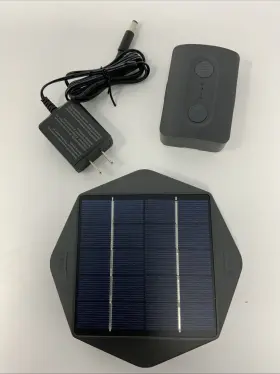 1713434 Sunvilla Umbrella Parts Li-ion Battery Pack Ac Adapter Charger Solar Panel New