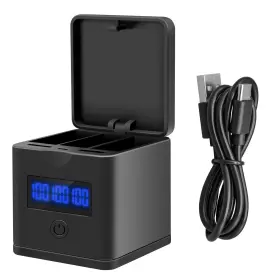 Suptig 744591828819 Battery Charger Compatible For Gopro Hero 8 7 6 Gopr