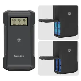 Rsx-455 Suptig Power Bank With Battery Charger 10 000mah Pack Box For Gopro