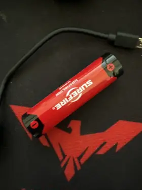 Sf18650b Surefire Micro Usb Lithium Ion Rechargeable Battery 18650