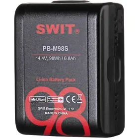 Pb-m98s Swit 948193506746 98wh Pocket V-mount Battery With D-tap And Usb Output