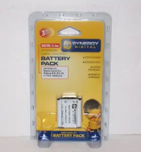 Sd-enel19 Synergy 876544022132 Digital Battery Pack For Nikon N-el19 New But Old Stock