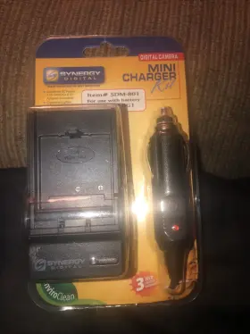 Sdm-801 Synergy Digital Brand New Camera Charger Sony Np-bg1