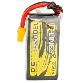 Tarc13004s1p Tattu R-line Version 3.0 1300mah 14.8v 120c 4s1p Lipo Battery Pack With Xt60 Plu