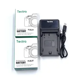 Ps-blm1 Tectra 029144093334 2x Battery Charger For Olympus - Open Box