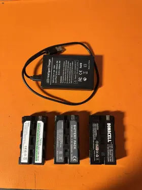 Np-550 Tectra Bonacell Unbranded 638457501872 Lot Of 3 Np-330 Battery Packs And Usb Charger Used Working #2