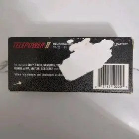 Tp-22 Telepower 2 10220 Rechargeable Nickel Cadmium Camcorder Battery 6v 1800 Mah #2