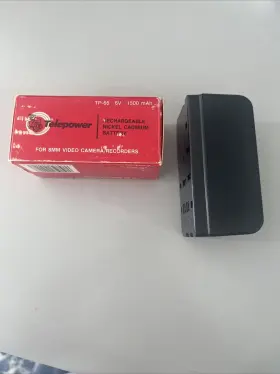 Tp-66 Telepower Tp-77 6v 1500mah Camcorder Battery. Rare Find For 8mm #2