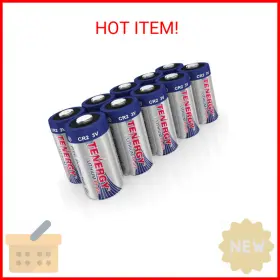 Tenergy 844949005739 Cr2 3v Lithium Battery Non-rechargeable Ptc Protected High Performance C