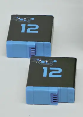 Sg01g05 Tomsheir 2000mah Hero 12/11/10/9 Battery 2-pack And 3-channel Usb Charger #3
