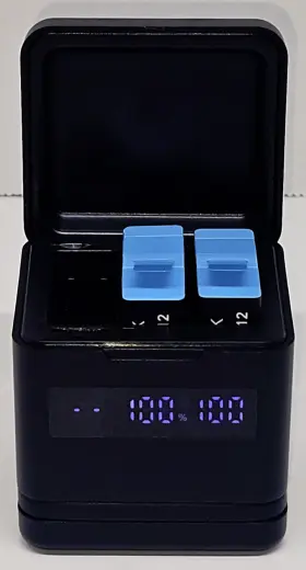 Sg01g05 Tomsheir 2000mah Hero 12/11/10/9 Battery 2-pack And 3-channel Usb Charger