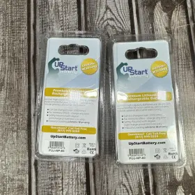Fuj-np-60-2batt Up Start Battery 2 X New Li-ion Np60 For Fujifilm 3.7v 1200mah #3