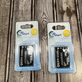 Fuj-np-60-2batt Up Start Battery 2 X New Li-ion Np60 For Fujifilm 3.7v 1200mah
