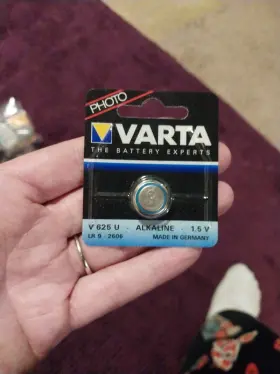Varta V625u P625u Lr9 1.5 Volt Alkaline Photo Minolta Nikon Slr Camera Battery