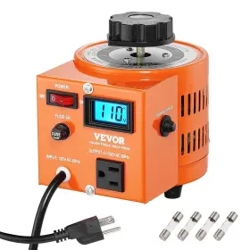 0-130v Vevor 197988631835 500va Auto Variable Voltage Transformer 3.84 Amp 110v Input Outp