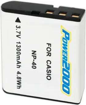 Acd-235 Vidpro Power 2000 Replacement For Casio Np-40 Li-ion Battery