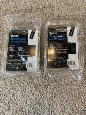 Ahdbt-401 Vivitar 681066850893 New Rechargeable Lithium Battery For Gopro Hero 4 - Set Of Two #2