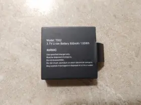 Dvr923 Vivitar T002 3.7v Rechargeable Battery Original Oem Dvr922 Action Camera