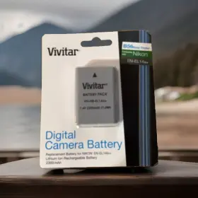 Vivnbel14 Vivitar High Capacity 1 Batte En-el14a Li-on Battery Nikon En-el14 Replacement