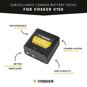 Vosker 628504653418 Extra Rechargeable Lithium Battery Pack For V150 Mobile Long Lasting Lithiu #3