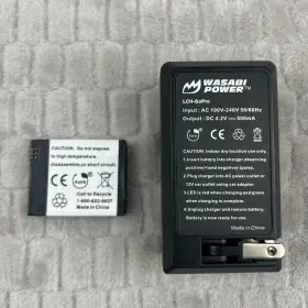 Hero2 Wasabi Power 610074876847 Battery And Charger For Gopro Original Hd Hero Btr-gopro-jwp #2