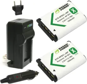 Np-bx1 Wasabi Power 610074882206 Battery 2-pack And Dual Charger For Sony Np-bx1/m8