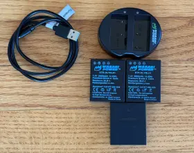 Blh-1 Wasabi Power 610074883906 Battery 2-pack Dual Charger For Olympus Fully Decoded Oly