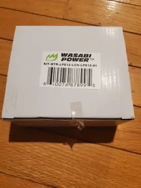 Lp-e12 Wasabi Power 610074885719 Battery For Canon 2-pack