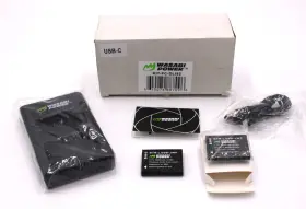 L150b-jwp Wasabi Power 610074887096 Usb-c Kit-fc-dl192 2 L150b Batteries Charger Cable Btr