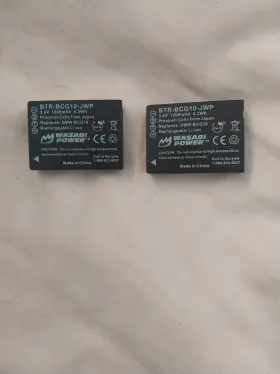 Btr-bcg10-jwp Wasabi Power 2 Battery For Panasonic Dmw-bcg10