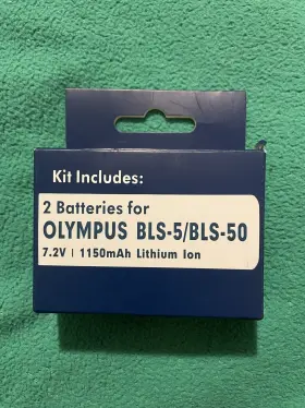 Btr-bls5-jwp-003 Wasabi Power Battery For Olympus Bls-5 Bls-50 Ps-bls5