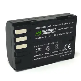 Wasabi Power Btr-dli90-jwp-002 Battery For Pentax D-li90 And 645d 645z K-01 K-1 K-1