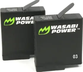 Btr-hero5-4pk-03 Wasabi Power Battery 2-pack For Gopro Hero7 Black Hero6 Hero5