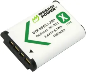 Btr-npbx1-jwp-001 Wasabi Power Battery For Sony Np-bx1 And Cyber-shot Dsc-h400 Dsc-hx50v Ds